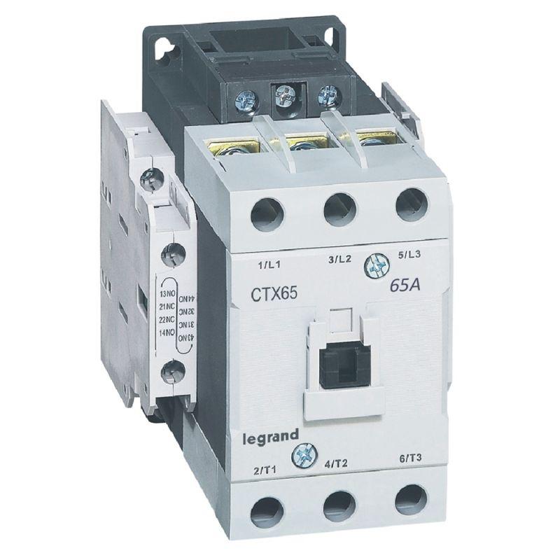 контактор ctx3 3п 65а кат. 24в ac 2но+2нз ac-3 leg 416160 от BTSprom.by
