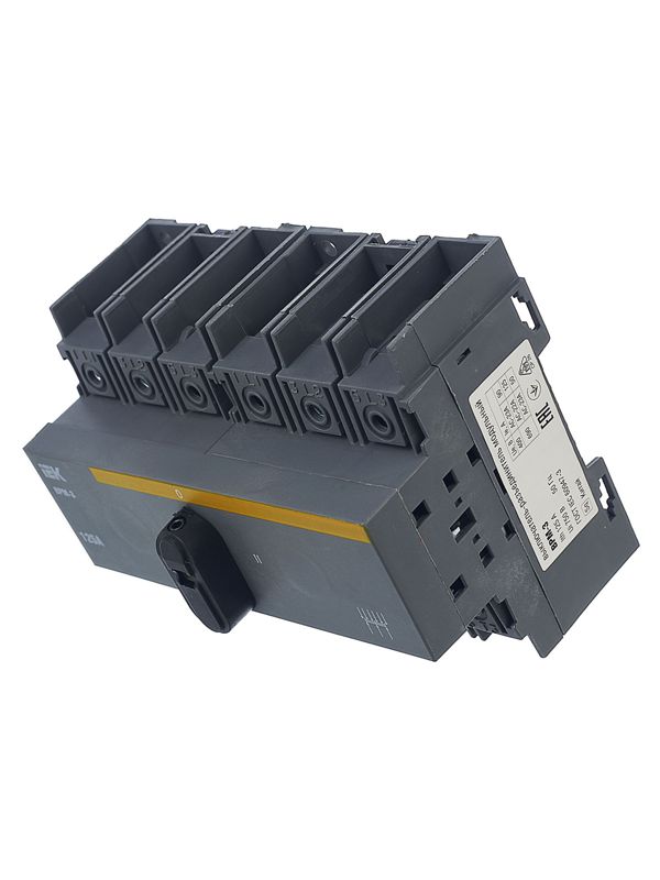  Выключатель-разъединитель модульный 3п 125А ВРМ-3 KARAT IEK MVR30-3-125 фото в каталоге от BTSprom.by