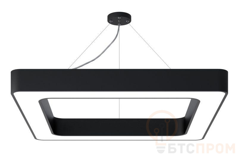 Светильник светодиодный Geometria Quadro SPO-162-B-40K-070 70Вт 4000К 4200лм IP40 800х800х80 черн. подвесной Эра Б0050585 фото в каталоге от BTSprom.by  Светильник светодиодный Geometria Quadro SPO-162-B-40K-070 70Вт 4000К 4200лм IP40 800х800х80 черн. подвесной Эра Б0050585 фото в каталоге от BTSprom.by