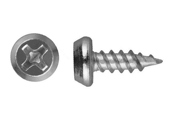саморез "клоп" 3.5х9.5 металл-металл цинк шлиц philips №2 острый (уп.100шт) промрукав pr08.9371 от BTSprom.by