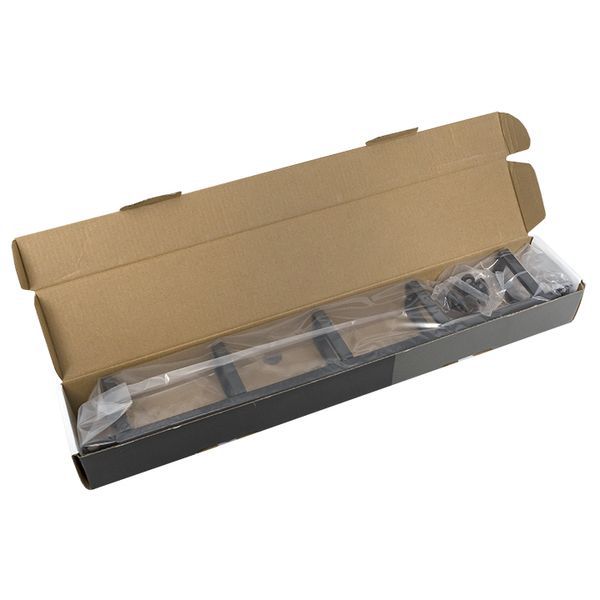  Органайзер кабельный TERACOM PRO 1U с 5 пластиковыми кольцами черн. EKF TRP-1CO-5R-PL-BK фото в каталоге от BTSprom.by