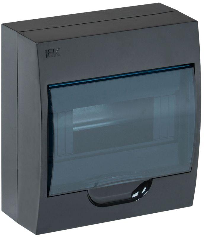корпус навесной щрн-п-8 krepta 3 ip41 пластик. черн. iek mkp12-n-08-41-k02 от BTSprom.by