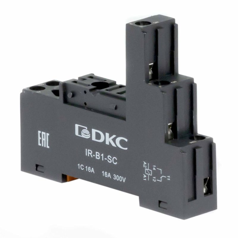 элемент базовый пассивный для установки одиночных реле до 230в ac/dc dkc ir-b1-sc от BTSprom.by