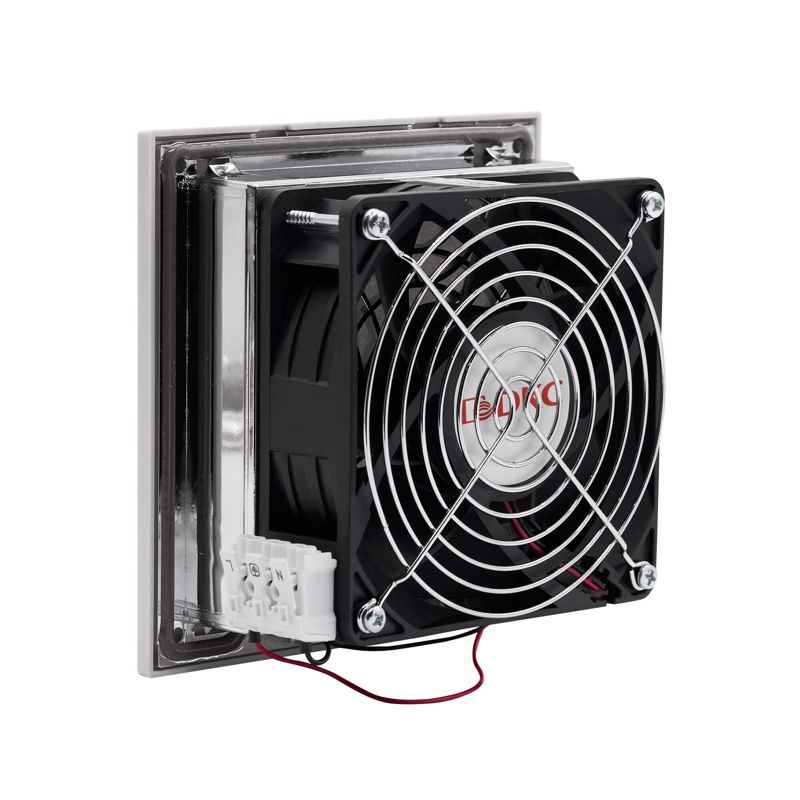  Вентилятор с фильтром ЭМС 120куб.м/ч 12В DC 152х152мм IP54 DKC R5MCV15012 фото в каталоге от BTSprom.by