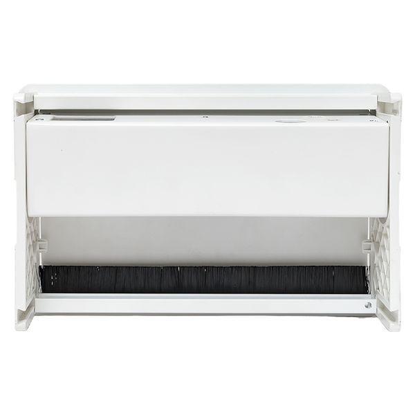  Блок розеточный встраиваемый настольный выдвижной 8 модулей бел. C-Line EKF cl-vnbv-8-w фото в каталоге от BTSprom.by