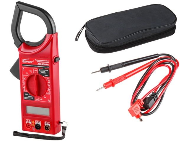 клещи электроизмерительные цифровые wortex am 6009 c am6009c00014 от BTSprom.by