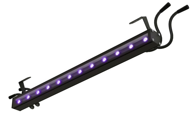 светильник l-line mini 600/10/к18/rgbw/pr/b/24dc ip67 790лм ral9005 муар dmx ledel lnm10-81w-713-11523-dmx от BTSprom.by