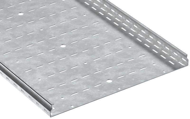 Лоток листовой перфорир. 50х600 L2500 сталь 1.5мм HDZ ESCA 7 IEK CLP10-050-600-150-D25-HDZ от BTSprom.by