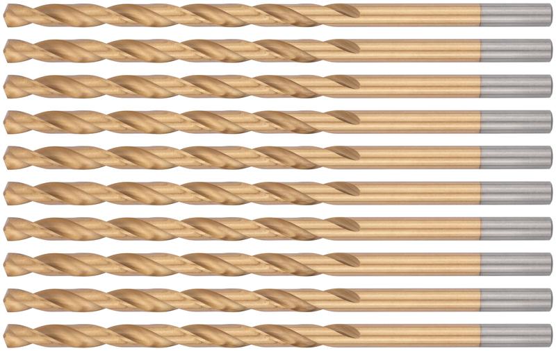  Сверло HSS по металлу удлиненные титановое покрытие 6.5х148мм (уп.10шт) FIT 34265 фото в каталоге от BTSprom.by