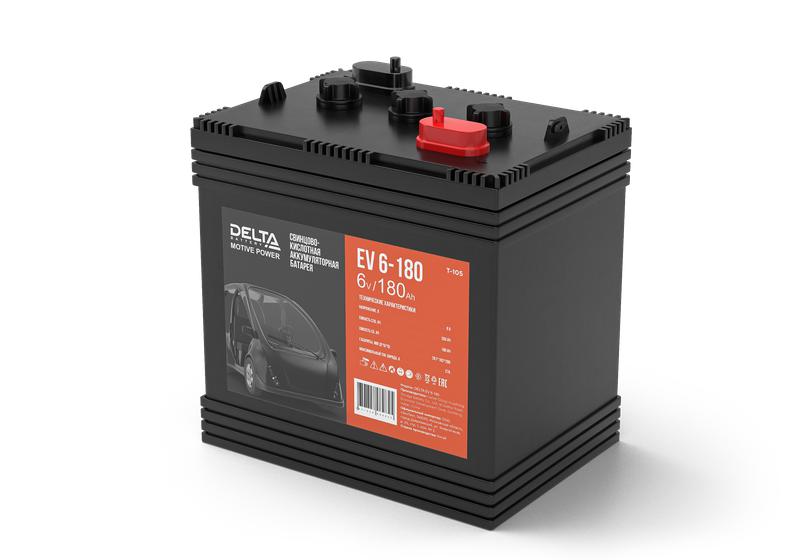 аккумулятор 6в 180а.ч ev 6-180 delta 3414010500002 от BTSprom.by