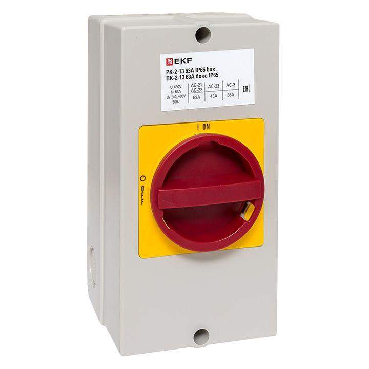 переключатель кулачковый пк-2-13 63а 3п "вкл-выкл" с блокировкой в боксе ip65 proxima ekf pk-2k-13-63-a65 от BTSprom.by переключатель кулачковый пк-2-13 63а 3п "вкл-выкл" с блокировкой в боксе ip65 proxima ekf pk-2k-13-63-a65 от BTSprom.by