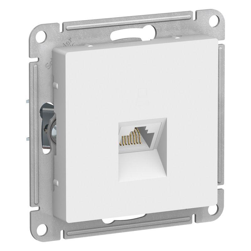 розетка компьютерная atlasdesign rj45 кат.6a механизм бел. se atn000186 от BTSprom.by