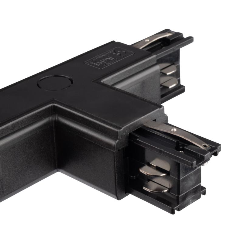  Аксессуар к шинопроводу трехфазному 3P PTR CT-BL L/OUT левый внешний Pro+ черн. JazzWay 5063150 фото в каталоге от BTSprom.by