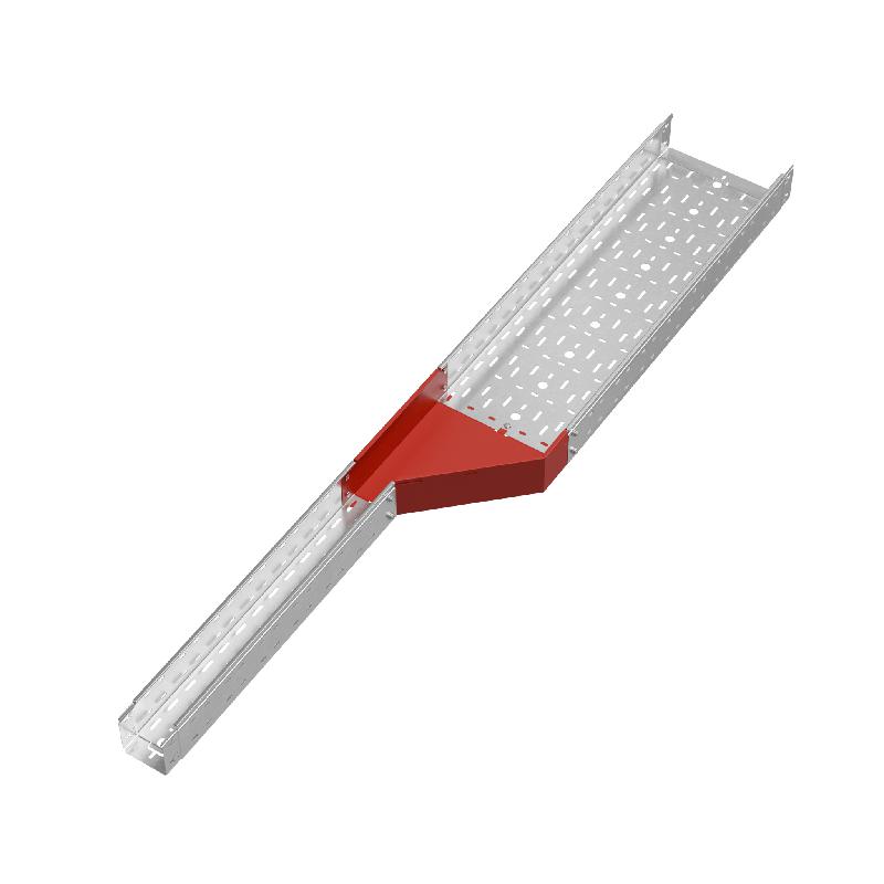 Переходник для лотка правый 100х100-300 сталь 1мм "ПЛЮС" PDplus100-100-300-R КМ PL0672 фото в каталоге от BTSprom.by Переходник для лотка правый 100х100-300 сталь 1мм "ПЛЮС" PDplus100-100-300-R КМ PL0672 фото в каталоге от BTSprom.by
