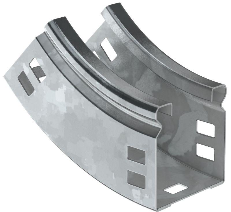 Угол для лотка плавный 45град. 100х50 В10 ESCA HDZ IEK CPV51-0-45-050-100-HDZ от BTSprom.by