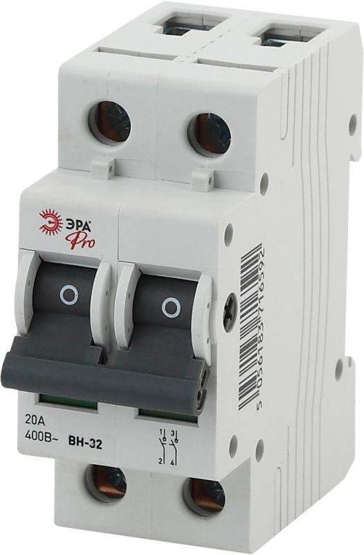 выключатель нагрузки 2п 20а вн-32 pro no-902-171 эра б0048886 от BTSprom.by