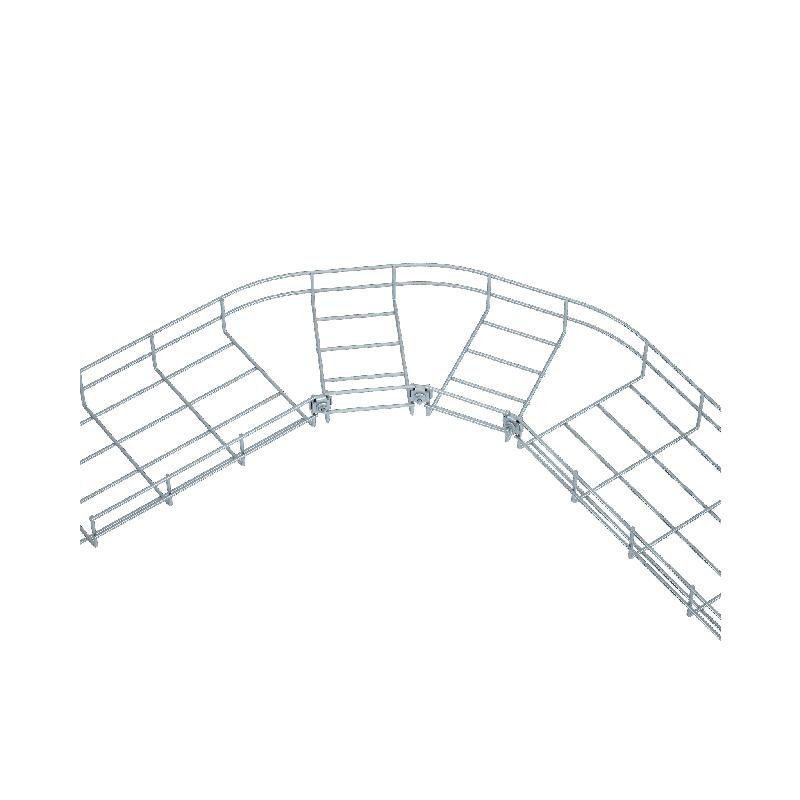 Лоток проволочный 400х100 L3000 сталь 4мм PL100-400-3000 оцинк. КМ LO1291 фото в каталоге от BTSprom.by