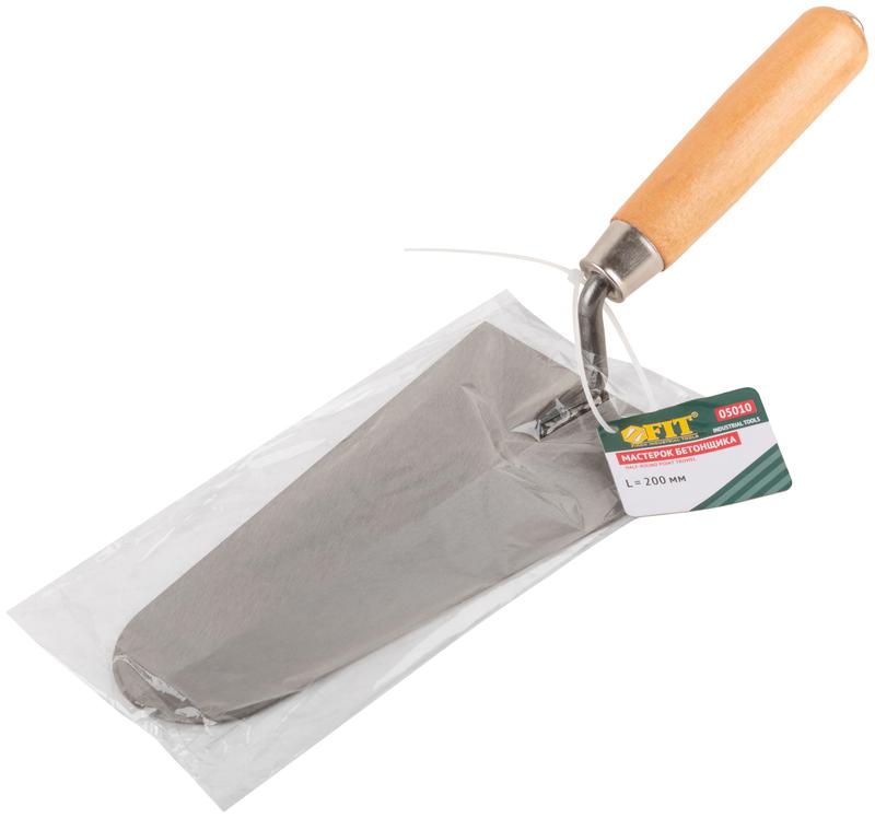  Мастерок бетонщика профи 200мм FIT 05010 фото в каталоге от BTSprom.by