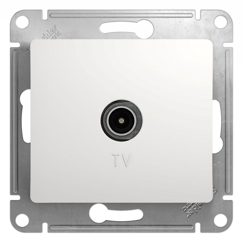 розетка телевизионная tv glossa коннектор механизм бел. se gsl000193 от BTSprom.by
