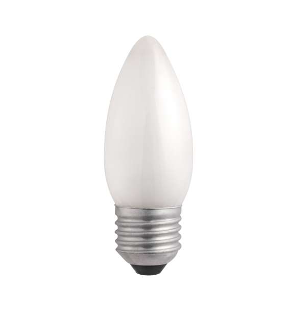 лампа накаливания b35 240v 60w e27 frosted jazzway 3320362 от BTSprom.by