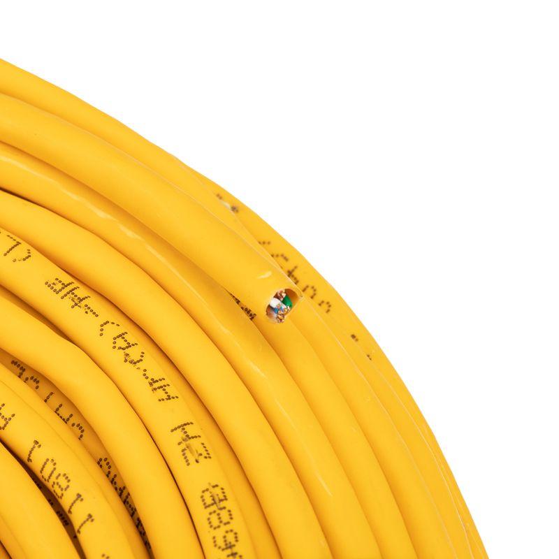  Кабель витая пара U/UTP кат.5E LSZH нг(А)-HF 4х2х24AWG INDOOR SOLID оранж. (уп.100м) Rexant 01-0049-100 фото в каталоге от BTSprom.by