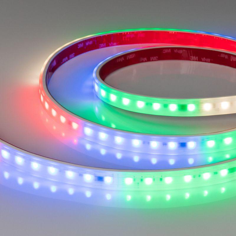 лента светодиодная dmx-ps-b70-14mm 24в rgbw-day-px7 17вт/м ip67 5060 cri>90 герметичная (уп.5м) arlight 056721 от BTSprom.by