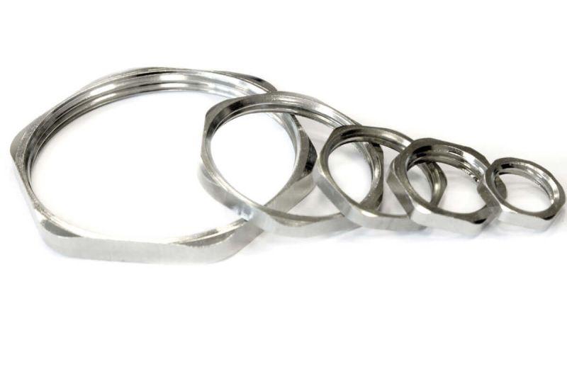 гайка установочная плоская гп2л-м40х1.5 латунь гофроматик zeta33215 от BTSprom.by