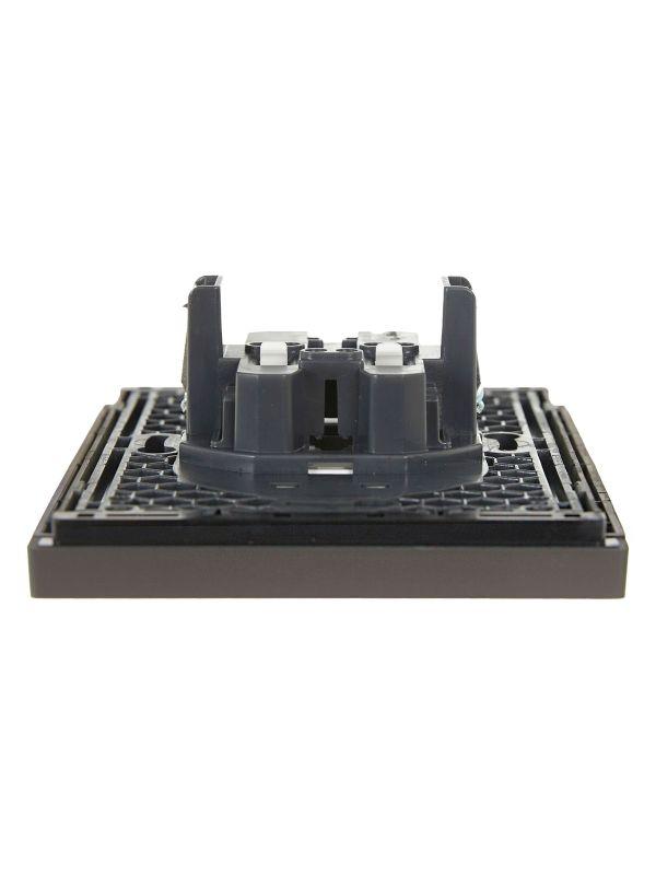  Розетка 2-м СП FORTE&PIANO FP325 10А без заземл. защ. шторки безвинт. крепл. сер. IEK FP-R23-10-1-K03 фото в каталоге от BTSprom.by