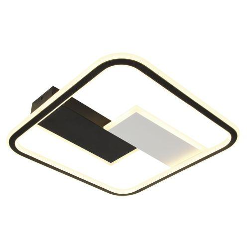 светильник светодиодный henri cll-1-104-rc bk 104вт 3000к-6000к с пультом ду 410х410х50 черн./бел. эра б0069747 от BTSprom.by