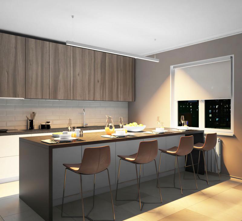  Светильник 52Вт 3000К 2000мм линейный бел. DENKIRS 623324 фото в каталоге от BTSprom.by