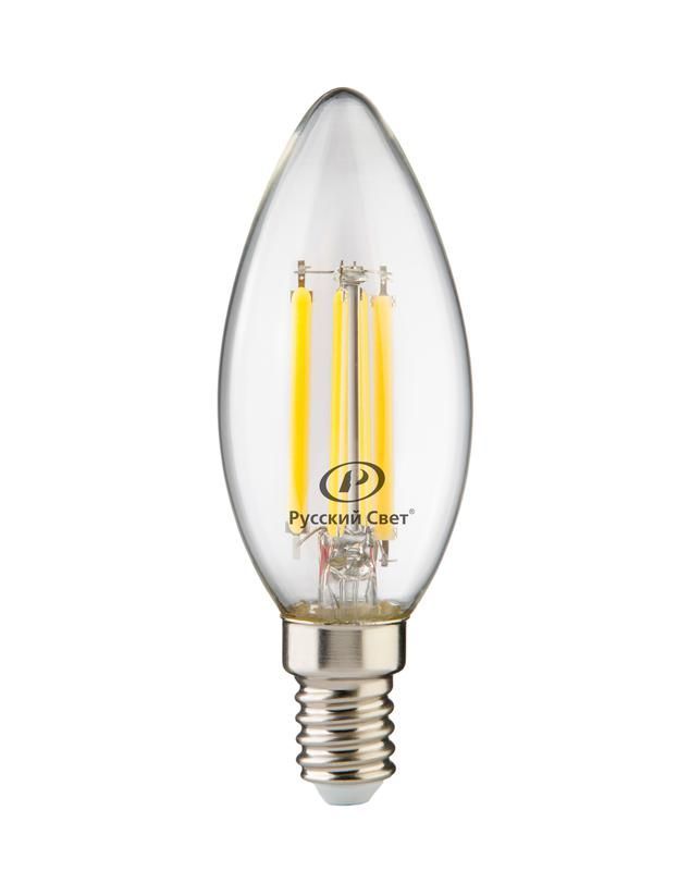 лампа светодиодная филаментная rs f b35 e14 7w 220-240v 2700к 7вт свеча 810лм ra 90 русский свет 15011145088 от BTSprom.by лампа светодиодная филаментная rs f b35 e14 7w 220-240v 2700к 7вт свеча 810лм ra 90 русский свет 15011145088 от BTSprom.by