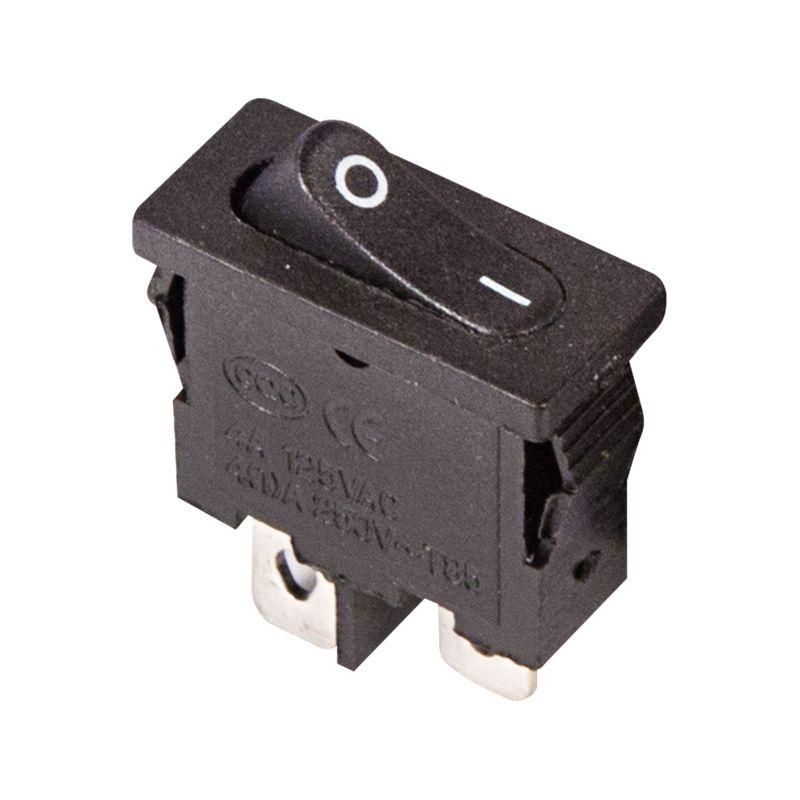 выключатель клавишный 250в 6а (2с) on-off черн. mini (rwb-103; sc-766; mrs-101-5) rexant 36-2050 от BTSprom.by