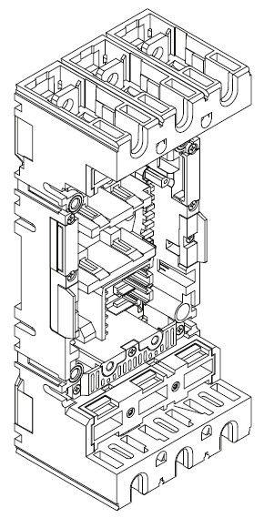 основание втычного устройства с передним присоединением 3п drx 250 hp leg 669330 от BTSprom.by