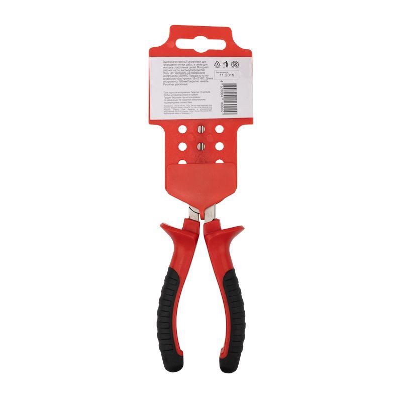  Круглогубцы 160мм двухкомпонентн. рукоятки никелир. Rexant 12-4623 фото в каталоге от BTSprom.by