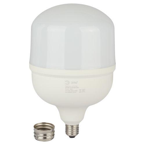 лампа светодиодная высокомощная std led power t160-100w-4000-e27/e40 100вт t160 колокол 4000к нейтр. бел. e27/e40 (переходник в компл.) 8000лм эра б0032089 от BTSprom.by