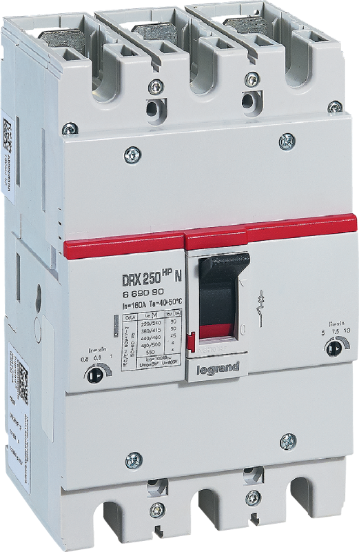 выключатель автоматический 3п 63а 36ка drx 125 hp tm рег leg 669046 от BTSprom.by