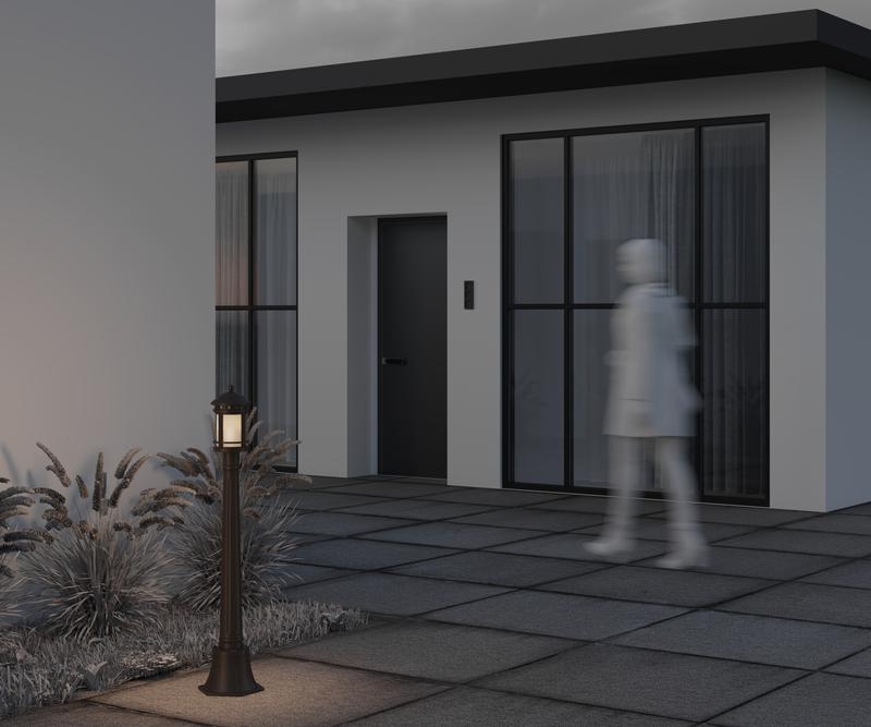  Светильник Salamanca 1х60Вт E27 IP44 ландшафтный Maytoni O031FL-01BR фото в каталоге от BTSprom.by