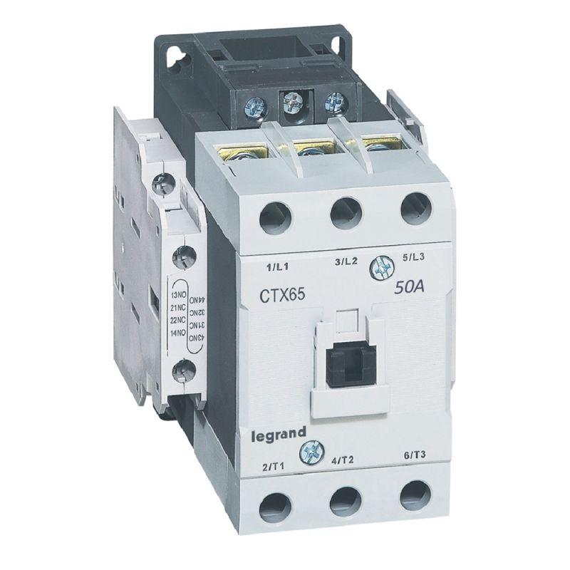 контактор ctx3 3п 50а кат. 230в ac 2но+2нз leg 416146 от BTSprom.by