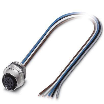 разъем встраиваемый sacc-e-fs-5con-m16/0.5 sco phoenix contact 1520039 от BTSprom.by