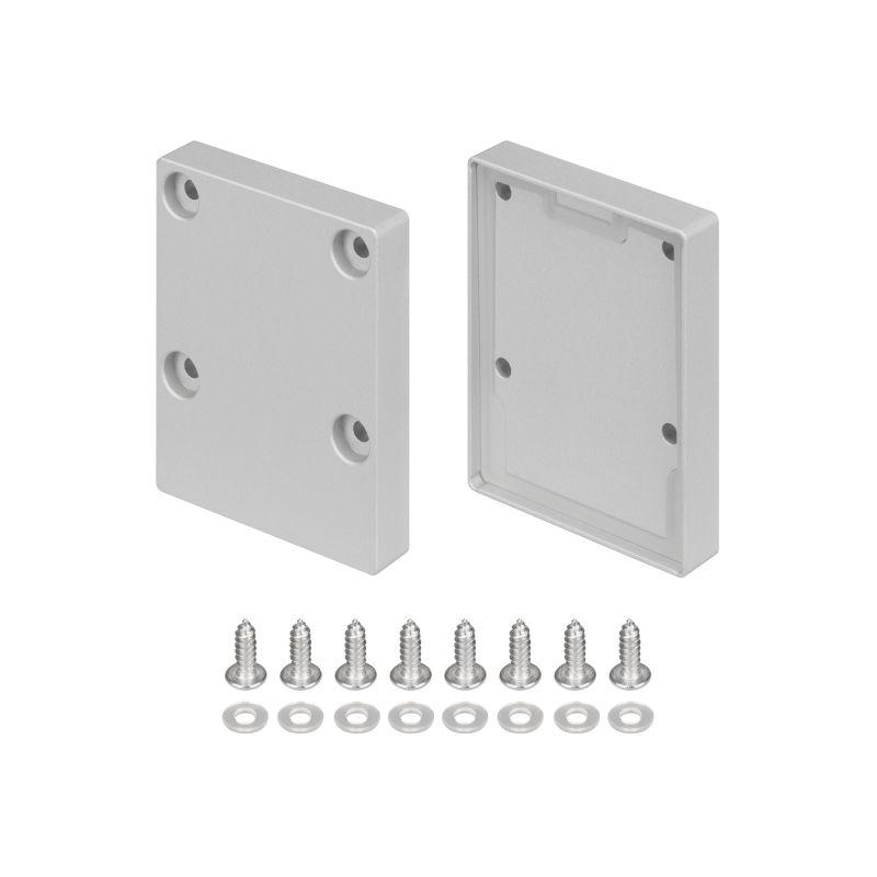 заглушка ip-line-4050 silver глухая метал. серебр. (комплект) arlight 055285 от BTSprom.by