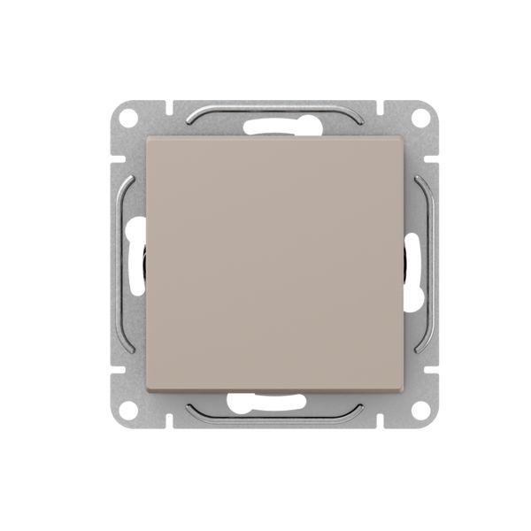 выключатель кнопочный 1-кл. сп эпика механизм крем. ekf up1-swi-13 от BTSprom.by