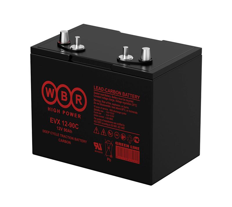 аккумулятор тяговый 12в 90а.ч wbr evx12-90c wbr от BTSprom.by