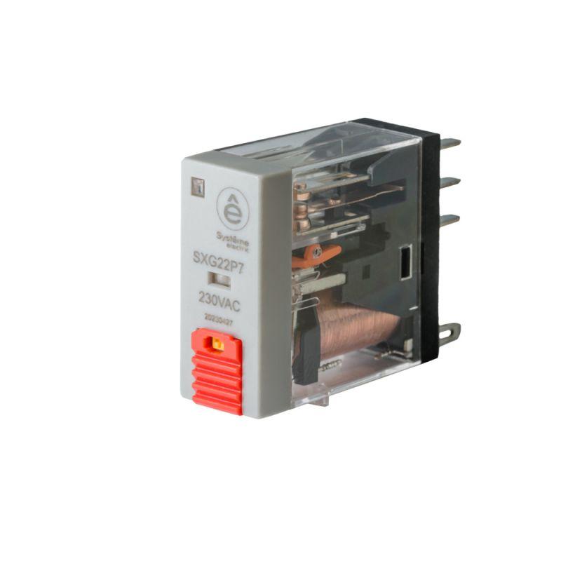 реле 8а 2co 230в ac тест кнопка led se sxg22p7 от BTSprom.by