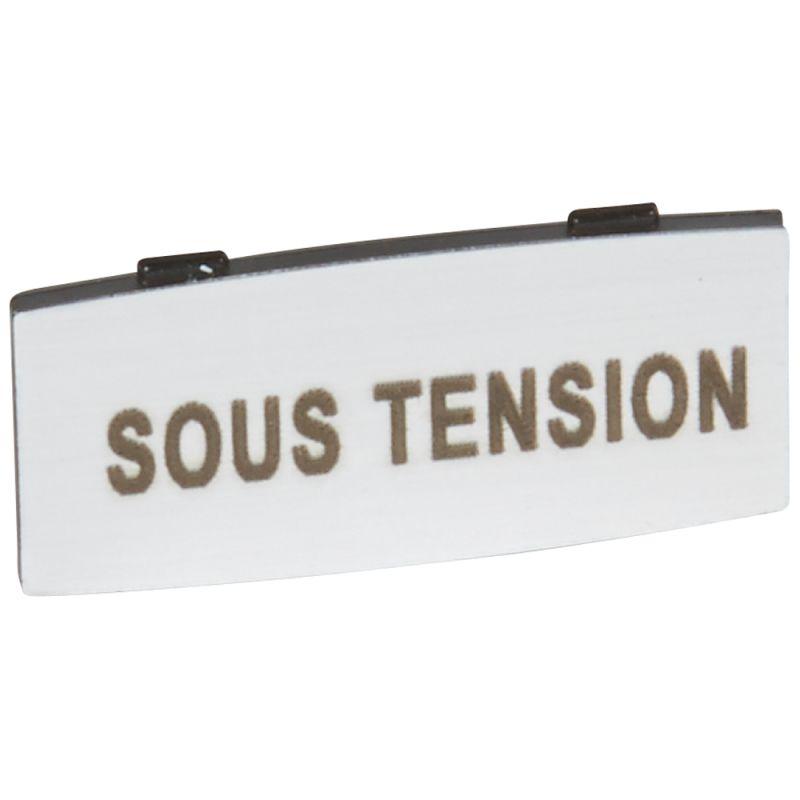 вставка узкая алюм. надпись "sous" osmoz leg 024339 от BTSprom.by