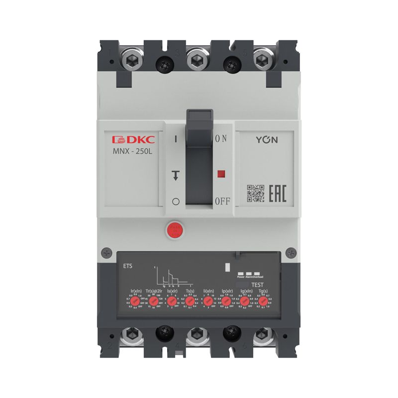  Выключатель автоматический 3P 40А 70кА pro MNX250L при AC415V расцепитель ETS YON MNX250L3PETS0040 фото в каталоге от BTSprom.by