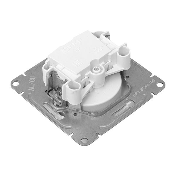  Розетка СП Эпика 16А без заземл. без шторок механизм бел. EKF UP1-SOW-100 фото в каталоге от BTSprom.by