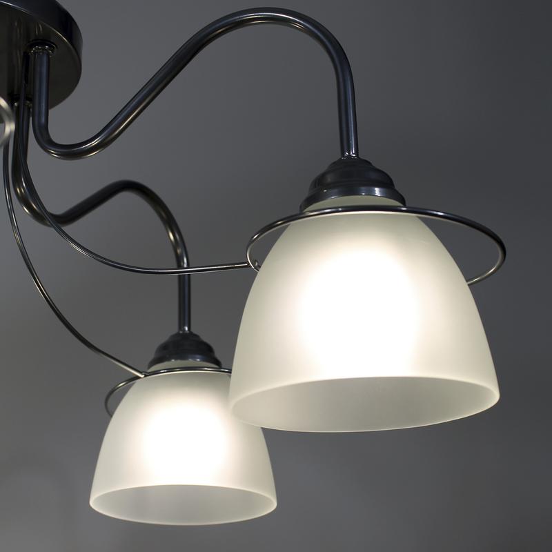  Светильник НСБ 01-5х60-137 "Атлас" 151 хром (Плафон 0898) E27 ИУ Элетех 1005404476 фото в каталоге от BTSprom.by