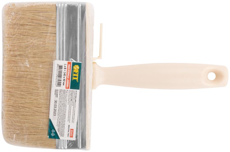  Макловица натуральная светлая щетина пластиковый корпус "мини" 40х140мм FIT 01653 фото в каталоге от BTSprom.by