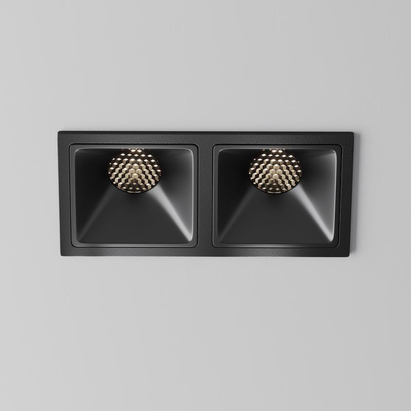  Светильник Alfa LED 10Вт 4000К 50град. встраив. Maytoni DL043-02-10W4K-SQ-B-1 фото в каталоге от BTSprom.by