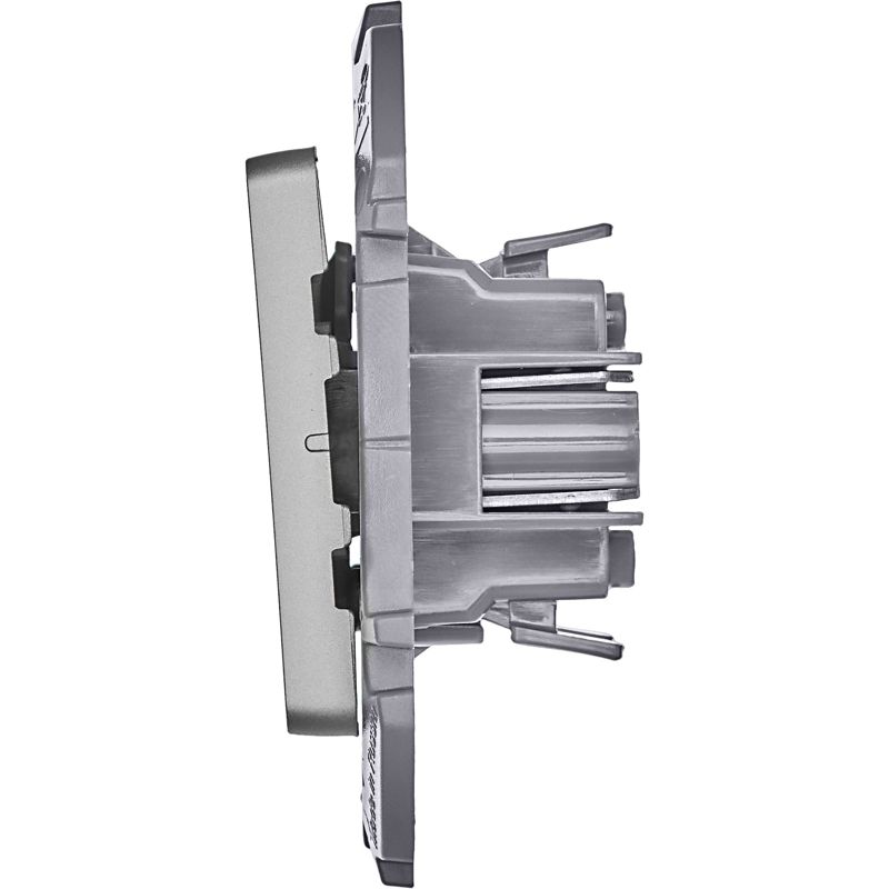  Выключатель 2-кл. Inspiria 10А IP20 250В 10AX механизм алюм. IEK 673622 фото в каталоге от BTSprom.by